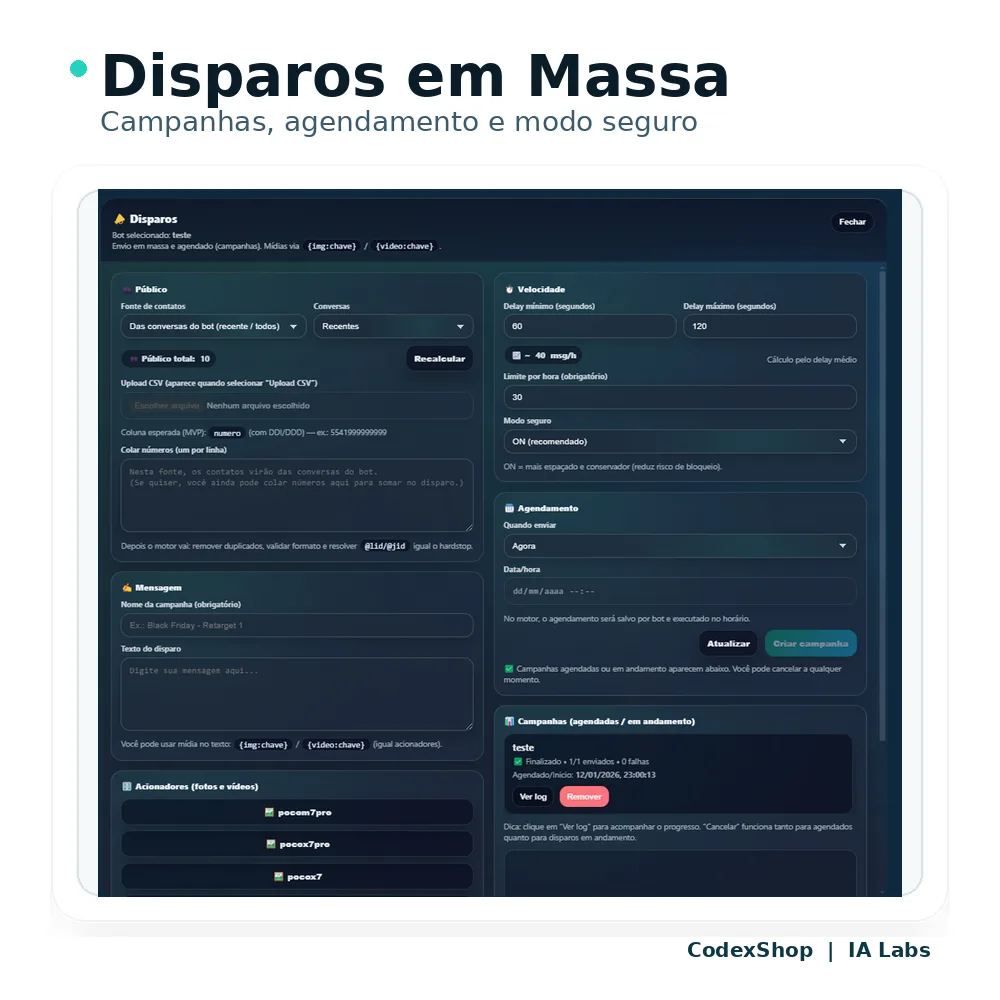 Chat Bot NexZap, Código Completo (WhiteLabel)