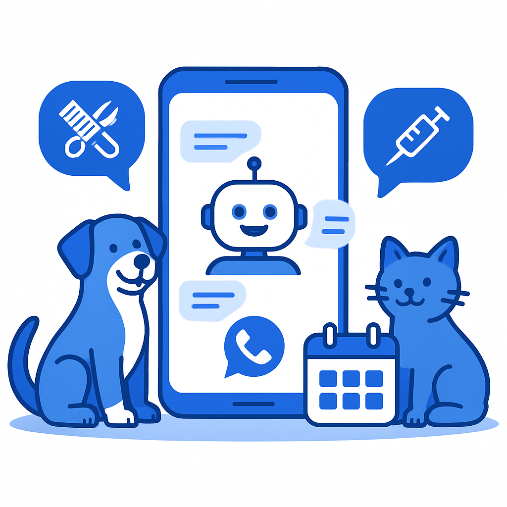 Bot WhatsApp para Pet Shop e Clínica Veterinária — Banho, Tosa e Vacina