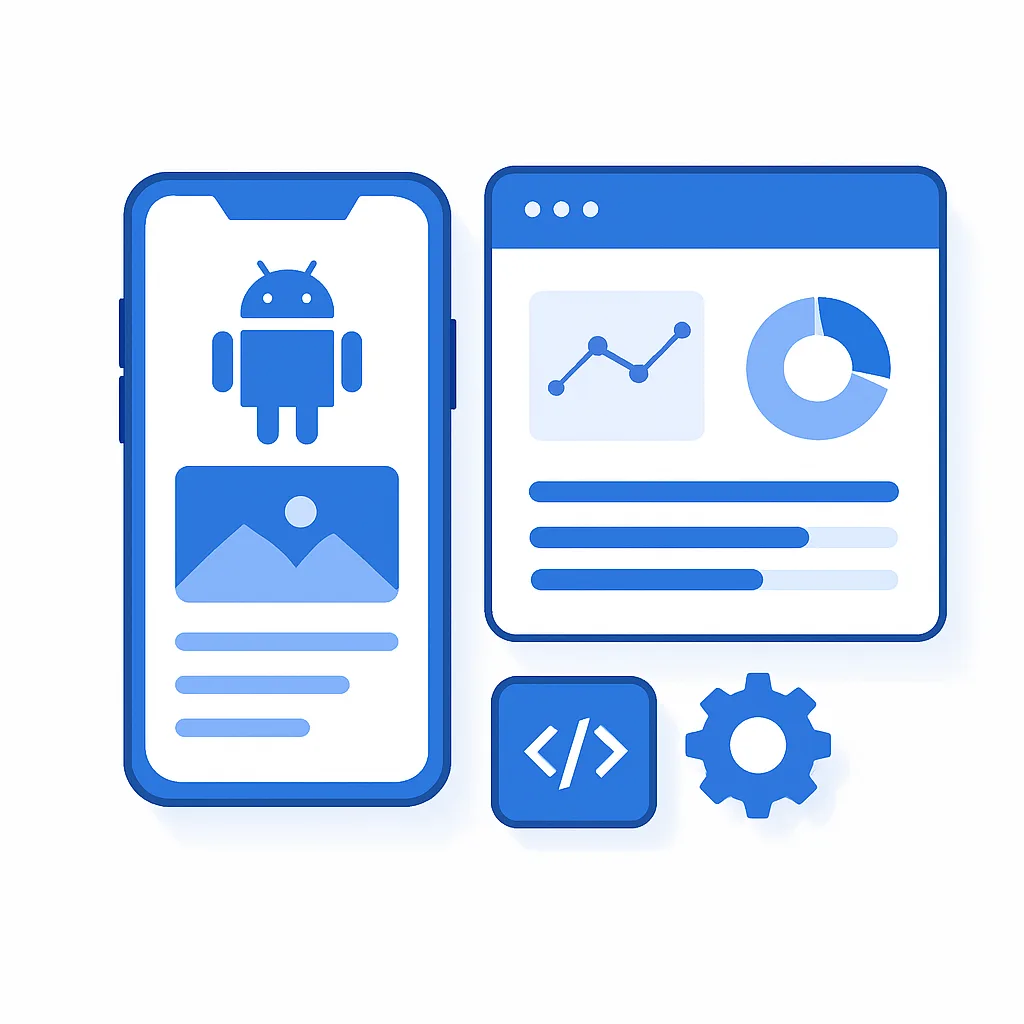 App Android Sob Medida — Desenvolvimento Nativo com Painel Admin