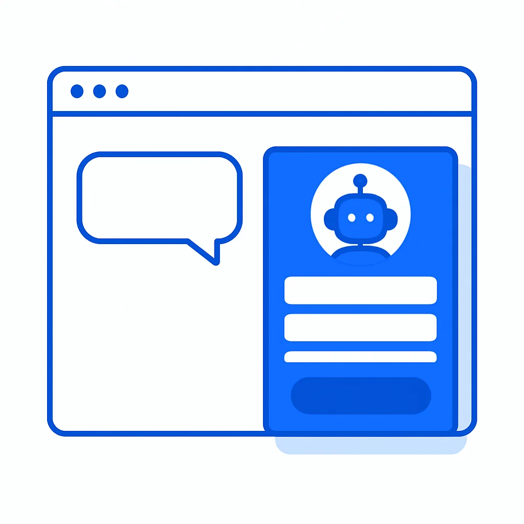 Chatbot de IA para Site — Widget Treinado no seu Conteúdo (Instalação 5min)