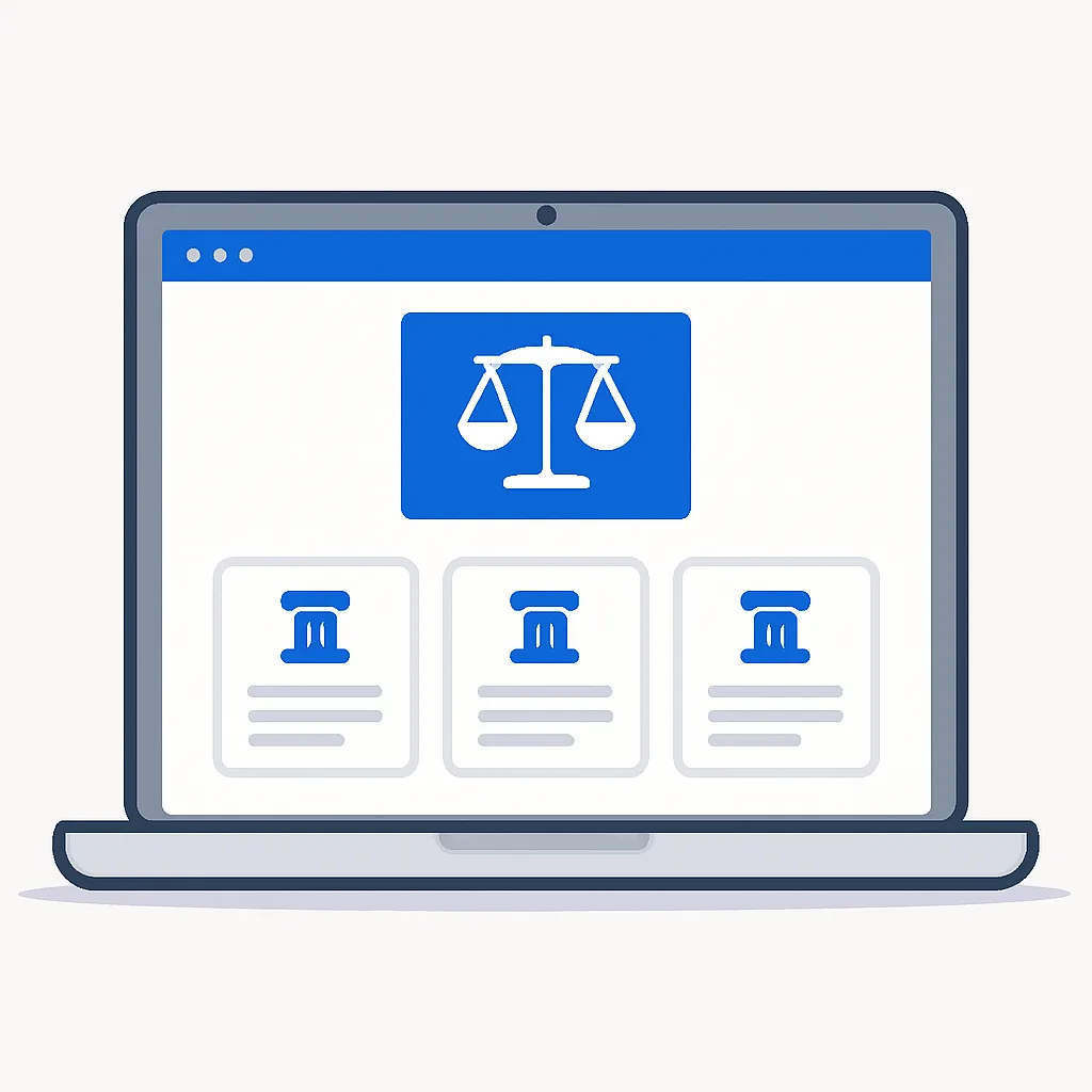 Site para Advogado — Institucional com Áreas de Atuação e Captação de Casos