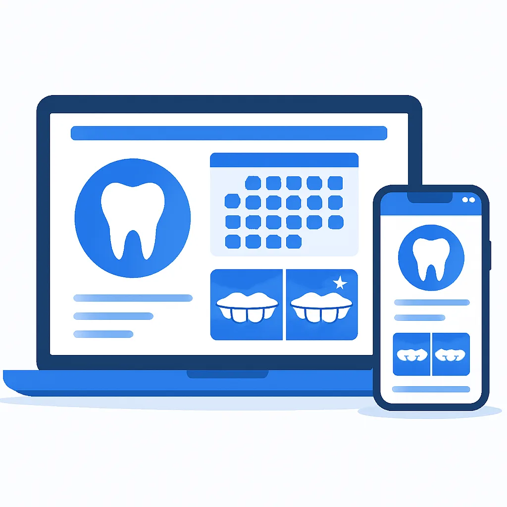 Site para Dentista e Clínica Odontológica — Agendamento e Galeria de Casos