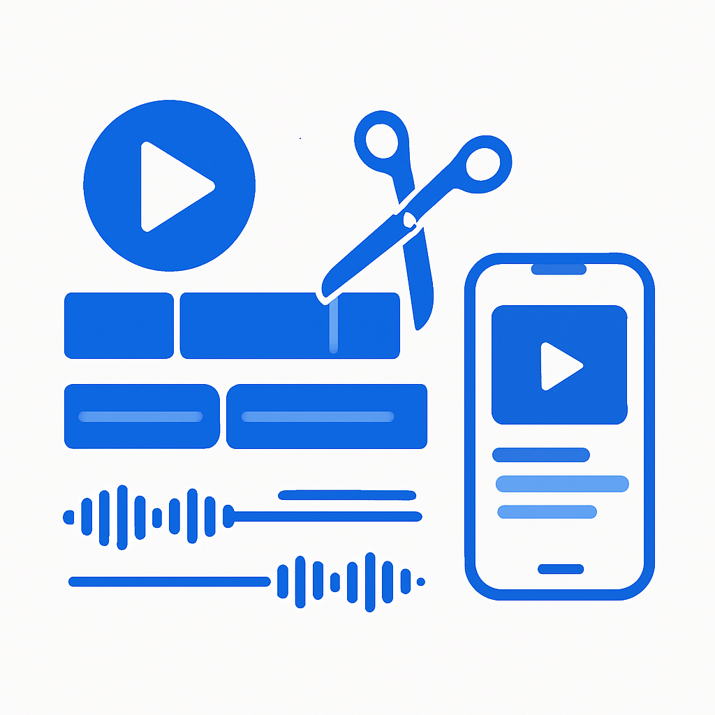 Edição de Vídeo para Reels e YouTube — Pacote 8 Vídeos (Cortes, Legendas, Trilha)