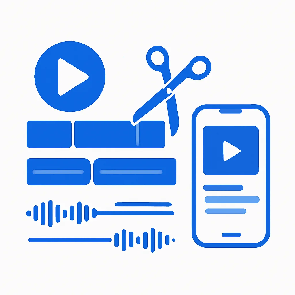 Edição de Vídeo para Reels e YouTube — Pacote 8 Vídeos (Cortes, Legendas, Trilha)