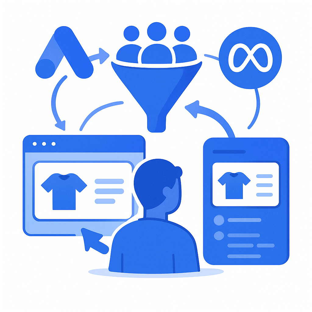 Remarketing Avançado (Google + Meta)