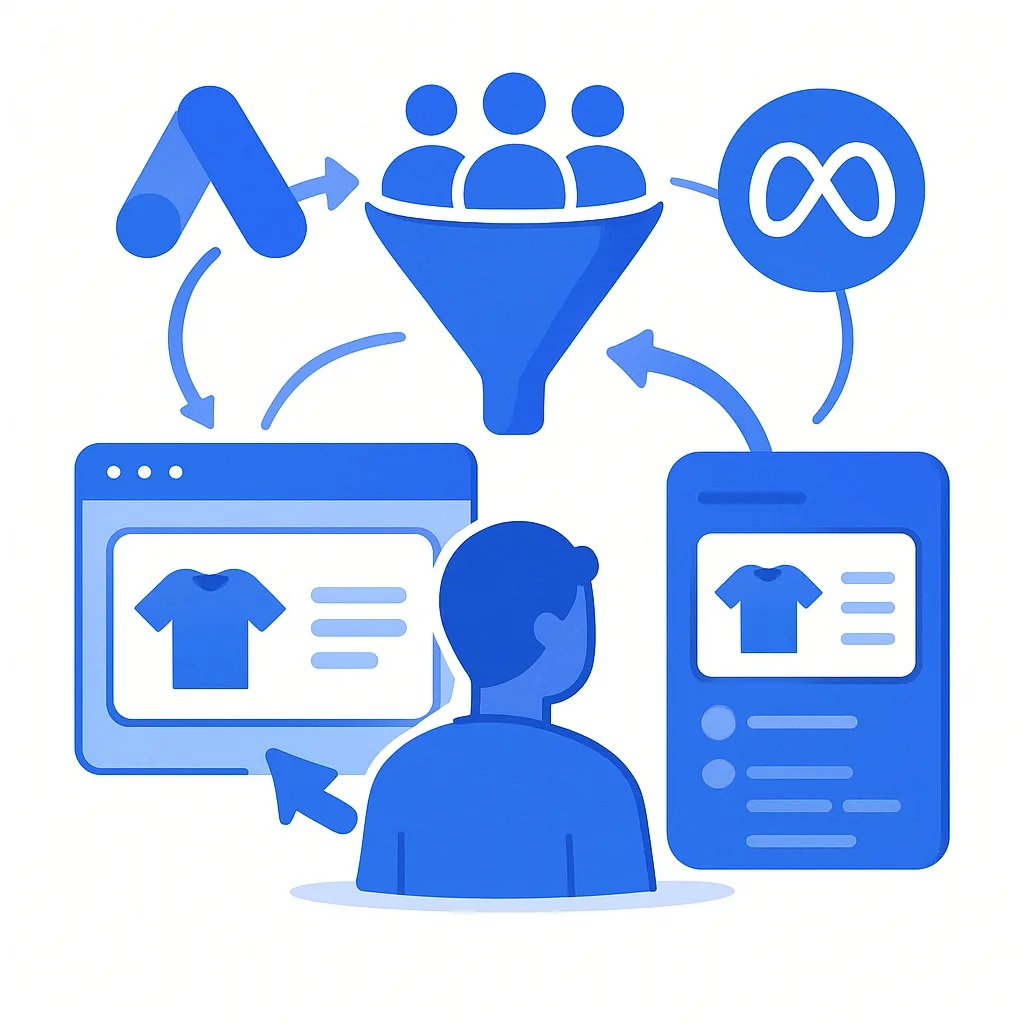 Remarketing Avançado (Google + Meta)
