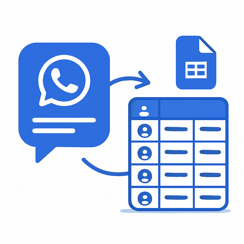 Integração WhatsApp + Google Sheets