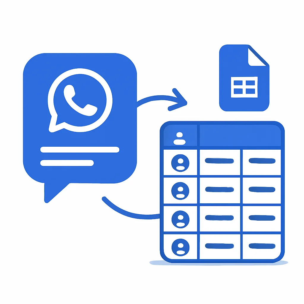 Integração WhatsApp + Google Sheets