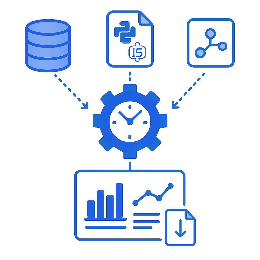 Automação de Relatórios (Python/Node)