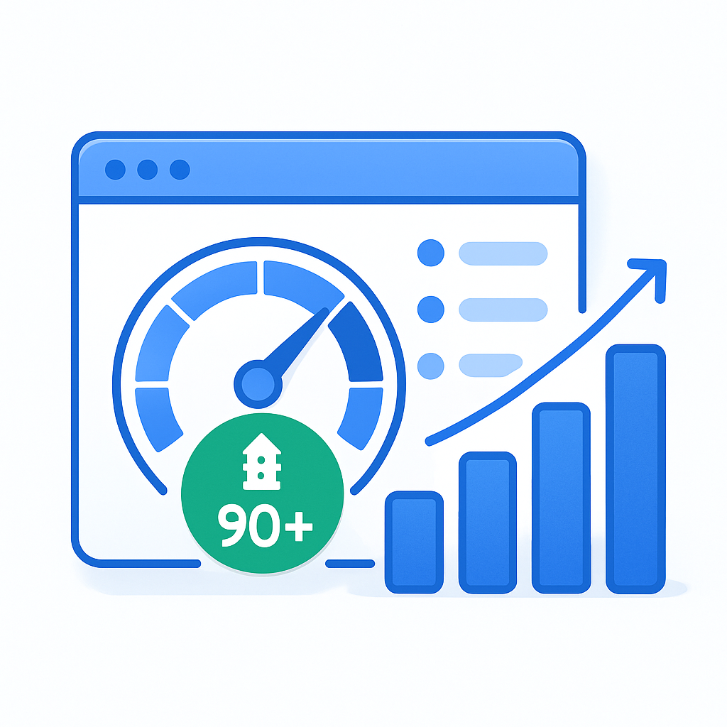 Core Web Vitals — Otimização para 90+