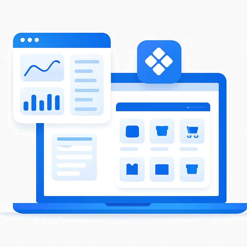 Mini E-commerce White Label — Plataforma Própria com Painel Admin