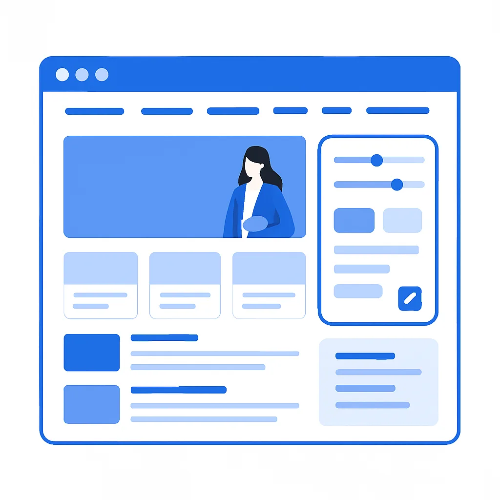 Site Institucional Completo — 8 Páginas com Painel CMS Próprio