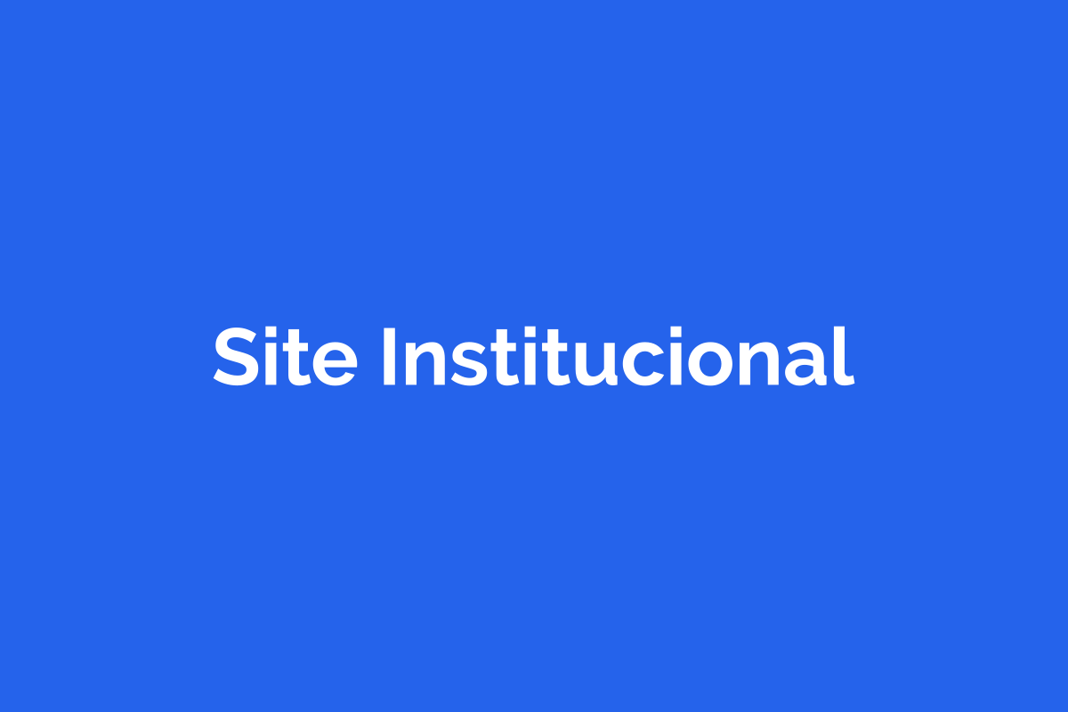 Site Institucional 1 Página — CMS Incluso